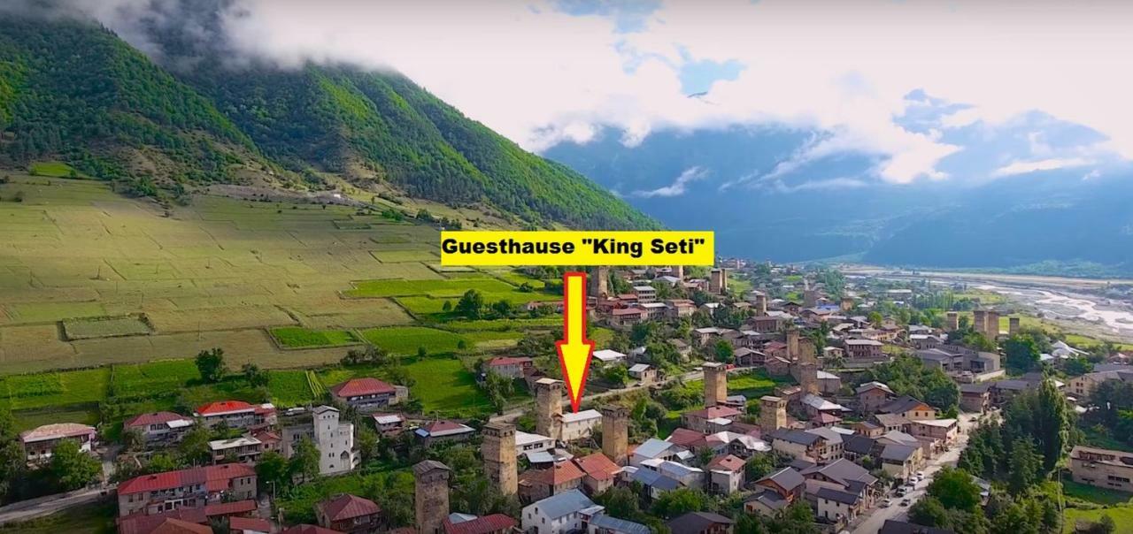 Hotel Guesthaus King Seti à Mestia Extérieur photo